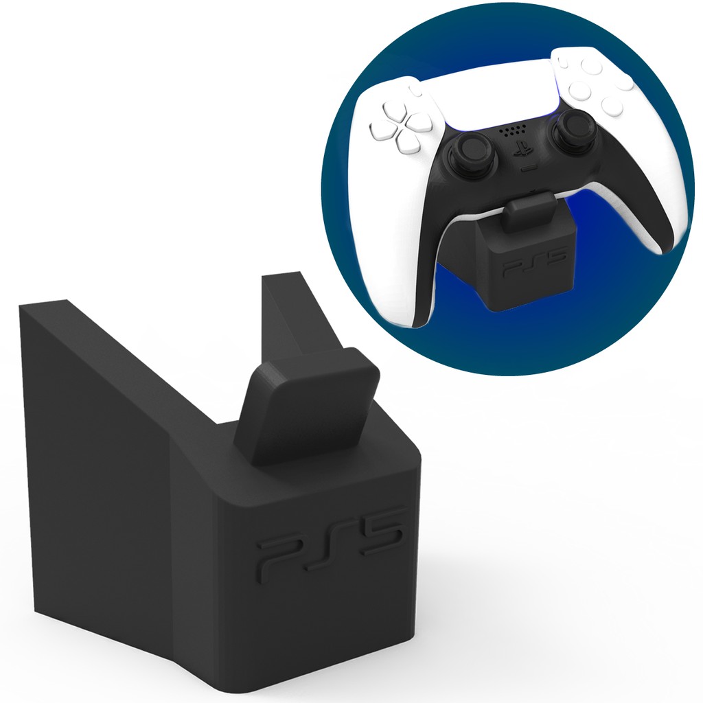 Suporte de Mesa para Controle PS5 DualSense Playstation 5 Play 5 - Dobe -  Escorrega o Preço