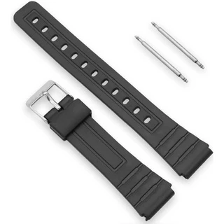 Pulseira para relógio casio F-91w F-94w F-105w F-106w fivela aço