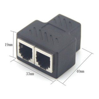 Adaptador Extensor Emenda Duplicador Para Cabo Telefone Rj11 | Shopee ...