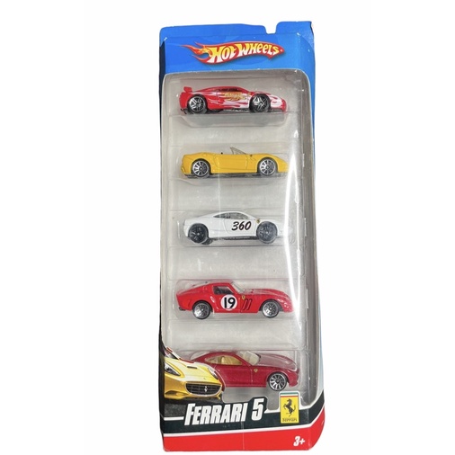 Hot Wheels Pack Ferrari 5 2009