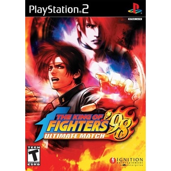 Meu PS2 Nostalgia: King of Fighters' 98 Ultimate Match DVD ISO