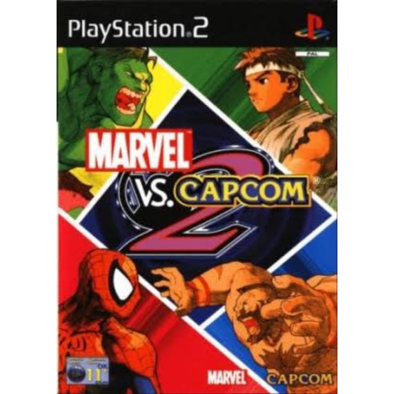 Marvel vs capcom 2 ps2 shopee brasil