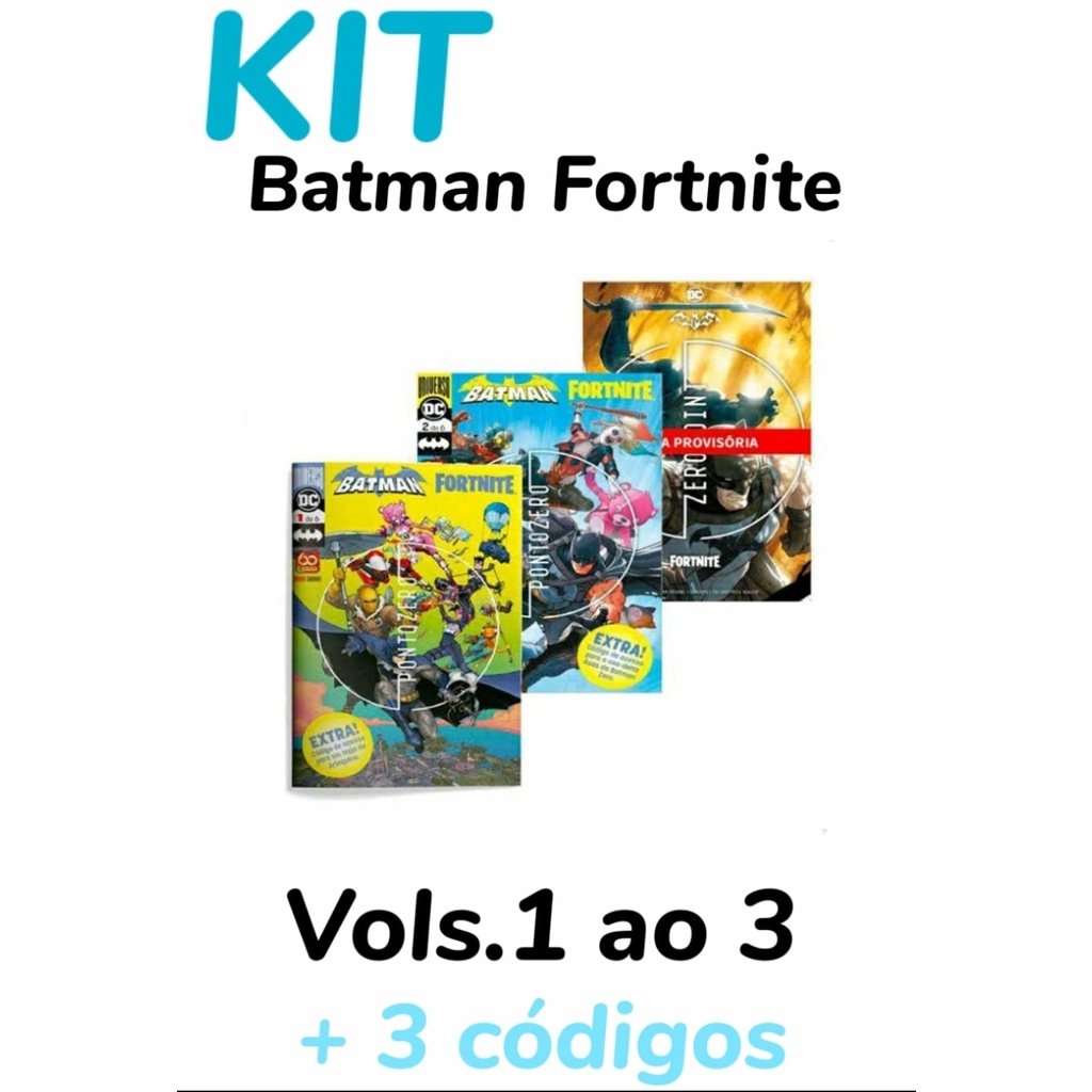 Livro Batman/fortnite Vol. 3