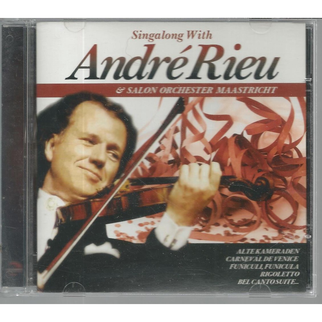 CD André Rieu, Singalong With | Shopee Brasil
