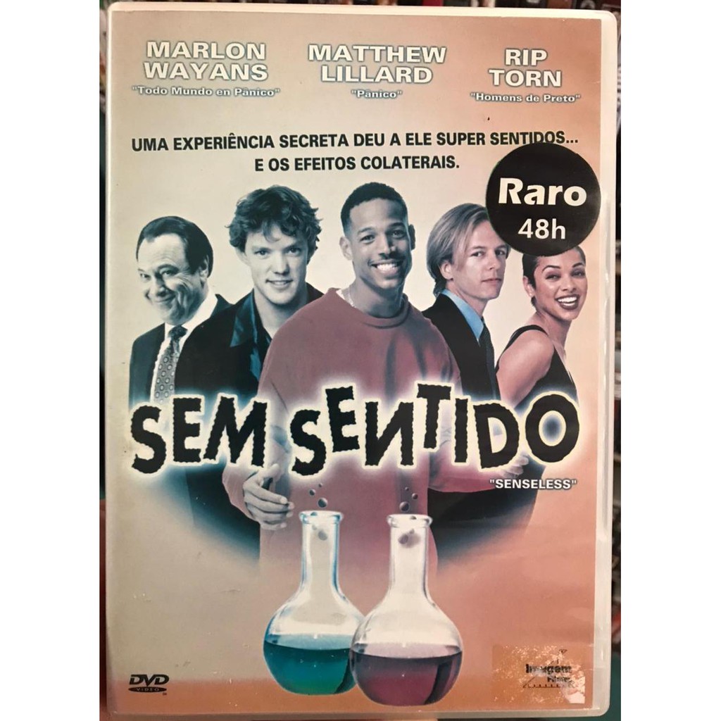 DVD Sem Sentido (Senseless 1998) Wayans Original Dublado