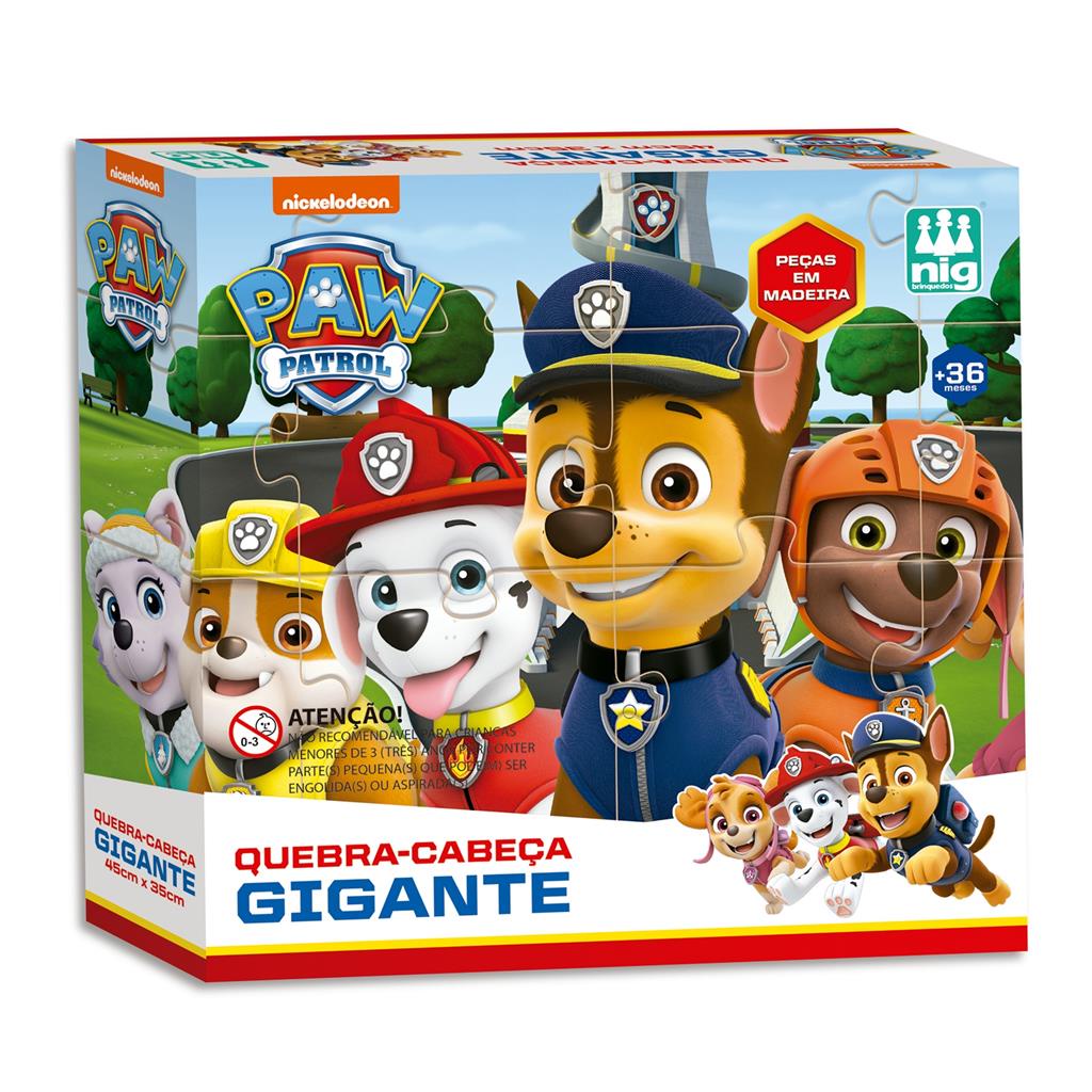 Clementoni 21621 Patrulha Canina Patrulha Supercolorida - Quebra-cabeç