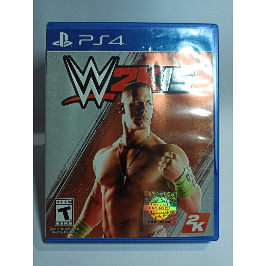 WWE 2K15 PS4 Midia Fisica | Shopee Brasil