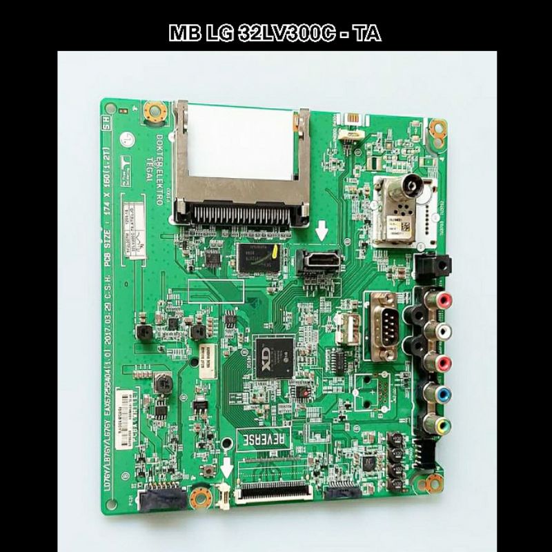 Placa Principal Da TV LG 32LV300 C LED-TA | Shopee Brasil