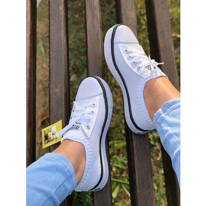 All star branco feminino sales original