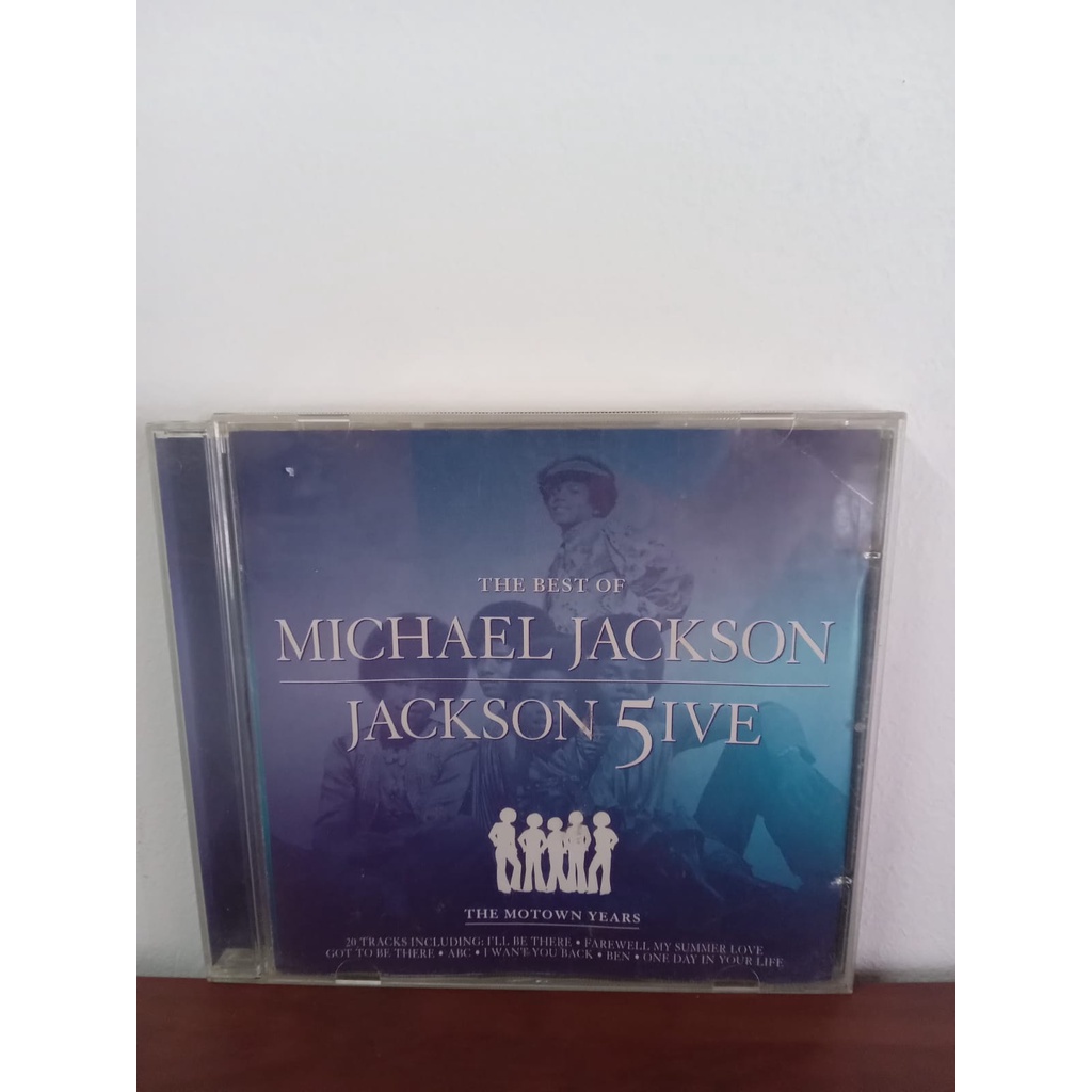 Cd The Best Of Michael Jackson Jackson 5ive Importado Shopee Brasil