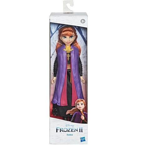 Boneca Frozen 2 Com Duas Trocas De Roupa Anna E5500 Hasbro