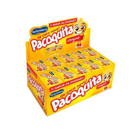 Paçoca Paçoquita Santa Helena Quadrada 50 Unidades