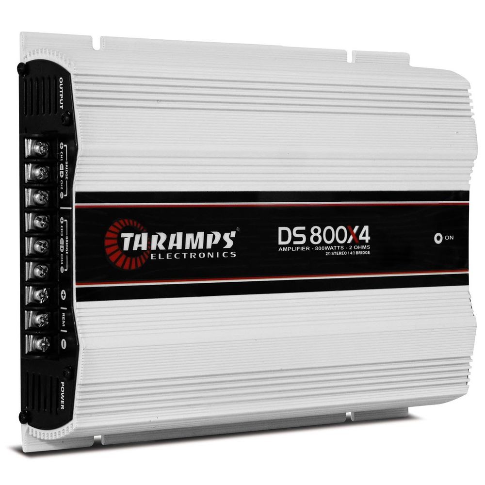 M Dulo Amplificador Taramps Ds X W Rms Canais Ohms Classe D