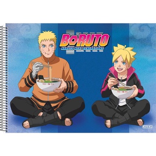 Caderno Brochurão Grande Boruto Volta às Aulas Uma Unidade