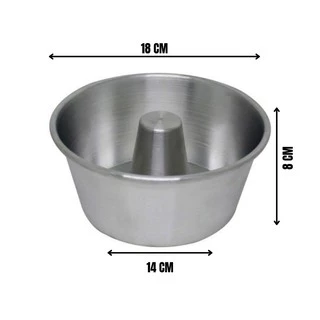 Forma De Bolo Redonda Torta Suiça 18 Cm