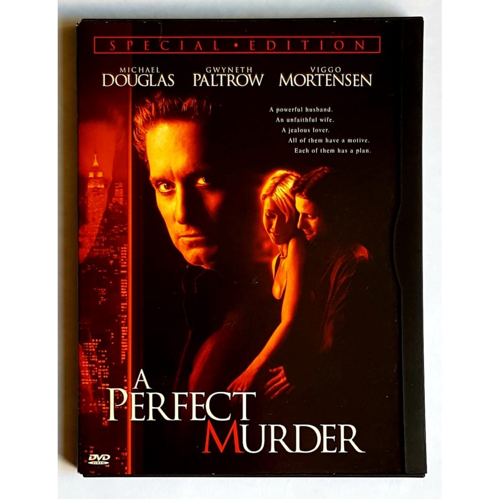 A Perfect Murder Special Edition DVD Michael Douglas Very Good