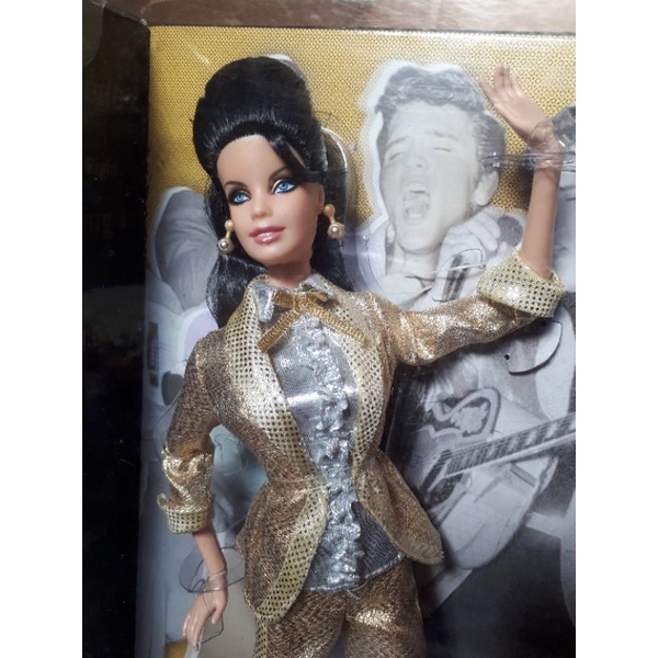 Elvis and barbie doll collector clearance set