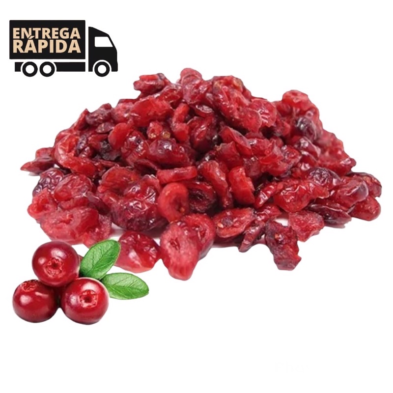 Cranberry Desidratada em Metades 1kg Shopee Brasil
