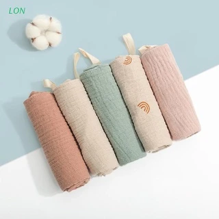 Lon 5 Pçs Toalha / Banho Lenço Absorvente Flexível Para Jardim Infância