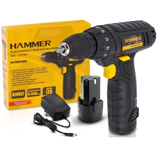 Parafusadeira/ Furadeira 12v Bateria Hammer