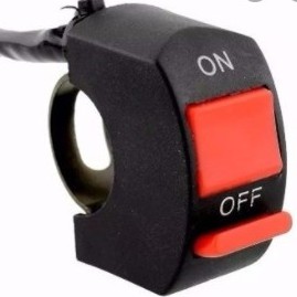 Botão Interruptor On/off Farol Auxiliar Milha Moto Novo Liga