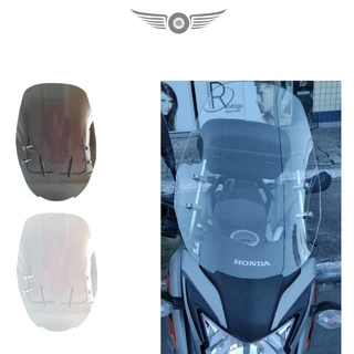Bolha Parabrisa Para Moto Xre 190 / XRE190 3 mm - Cristal OU FUME