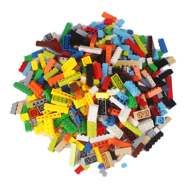 Compatível Com Lego Inserção Educacionais Brinquedos De Plástico Pequenos Partículas Blocos De Construção Em Massa DIY Acessórios Tijolo Básico