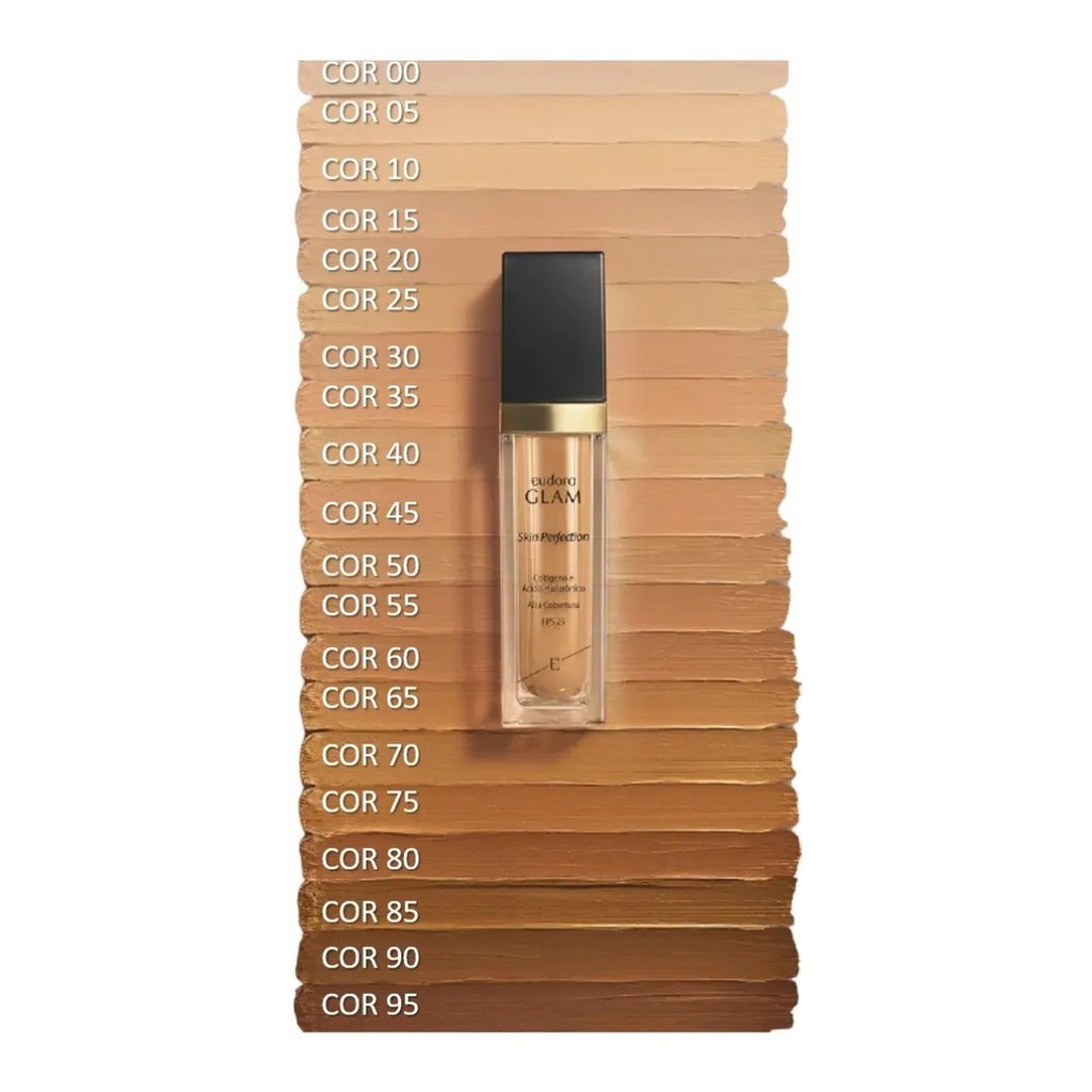 Base Líquida Glam Skin Perfection 30ml | Shopee Brasil