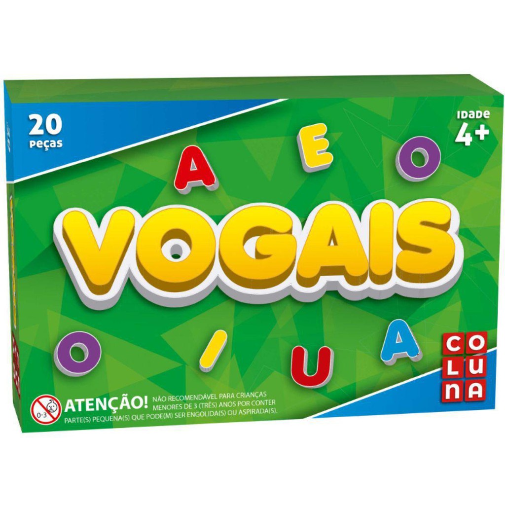 Jogo Educativo Explorando As Vogais Indicado 3 Anos Toyster