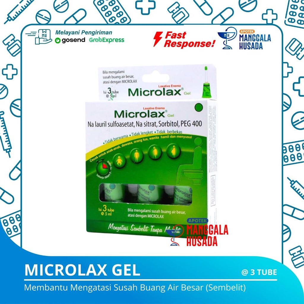Microlax GEL PERBOX @ 3 Tubos | Shopee Brasil