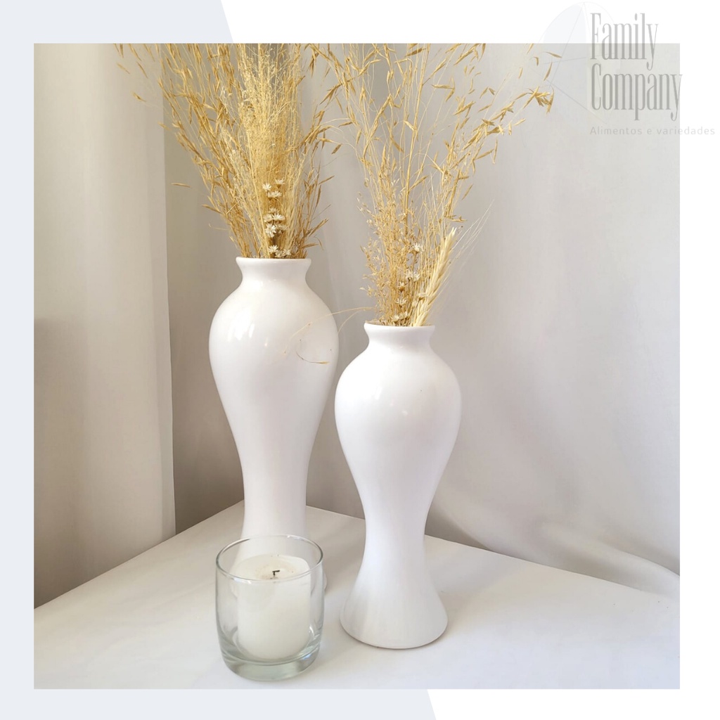 Kit 2 Vasos de Cerâmica Boho Chic Luau