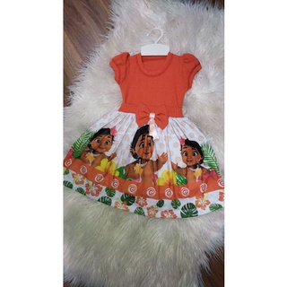 Vestido Infantil Personagem Moana - Tamanho 2 (Veste 2 a 4 Anos), Roupa  Infantil para Menina Nunca Usado 78077057