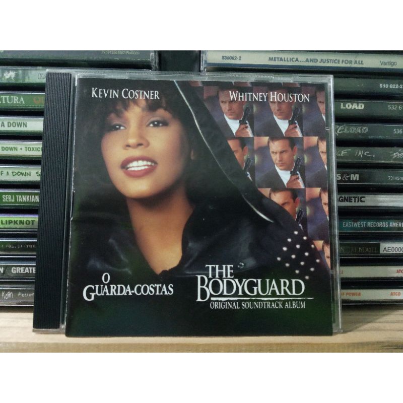 CD WHITNEY HOUSTON- BODYGUARD | Shopee Brasil