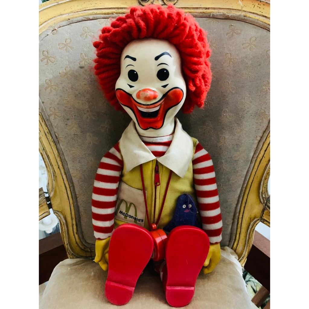 Boneco Ronald Mcdonald Hasbro 1978 Vintage Usa Importado | Shopee