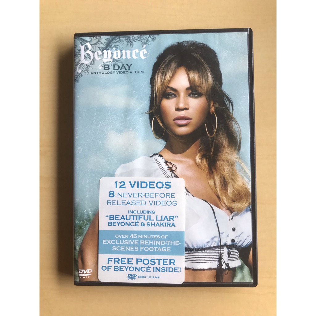 DVD Beyoncé - B'day Anthology Video Album Original | Shopee
