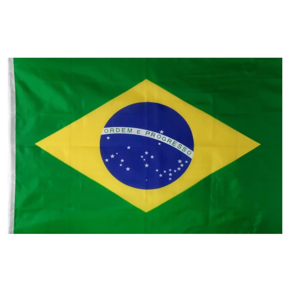Bandeira Do Brasil Oficial Grande Melhor Preço - Arca Mega Bolsas