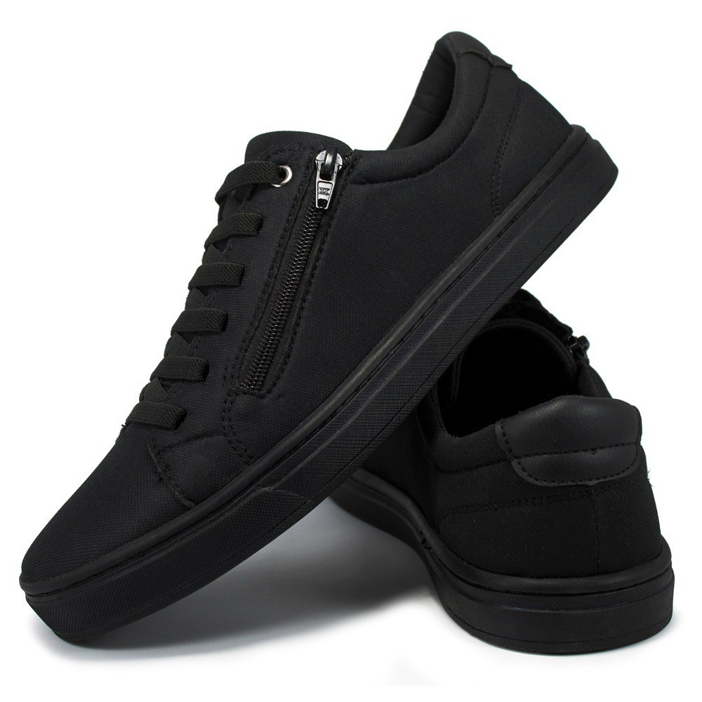 Tenis feminino store com solado preto