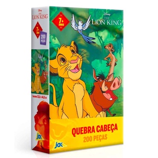 Quebra-cabeça Animais da Selva - Toyster Brinquedos - Toyster