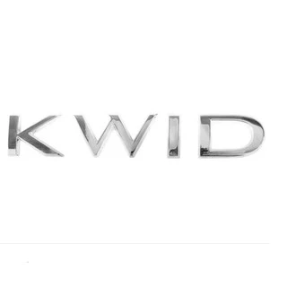 Emblema Letreiro Renault Kwid Cromado