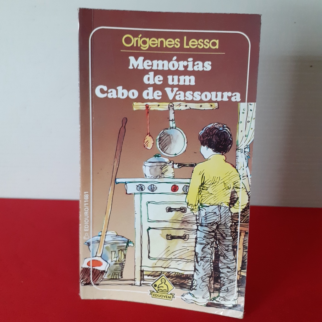 LIVRO - Orígenes Lessa - Memórias de Um Cabo de Vassoura | Shopee Brasil