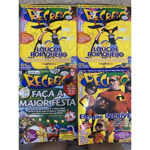 Revista Recreio - Editora abril (ano 2004) | Shopee Brasil
