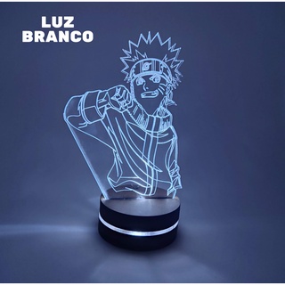 Abajur De Mesa De Led Naruto Uzumaki