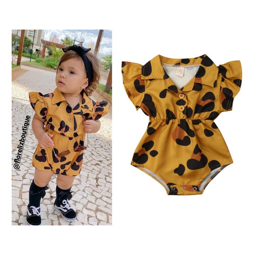 Roupa oncinha hot sale bebe