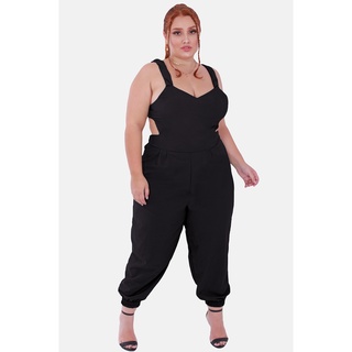 Calça meia store canela plus size