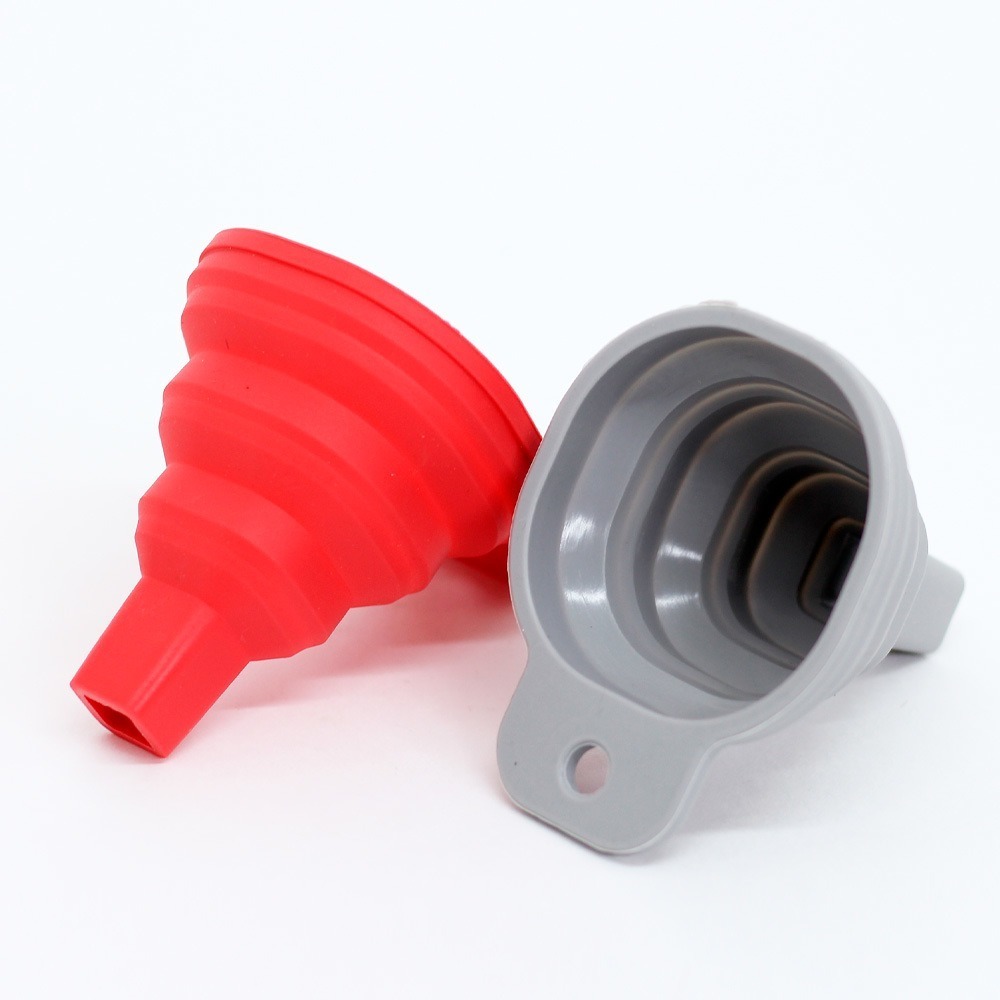 Funil Retratil Silicone Dobravel Cozinha Ecologico