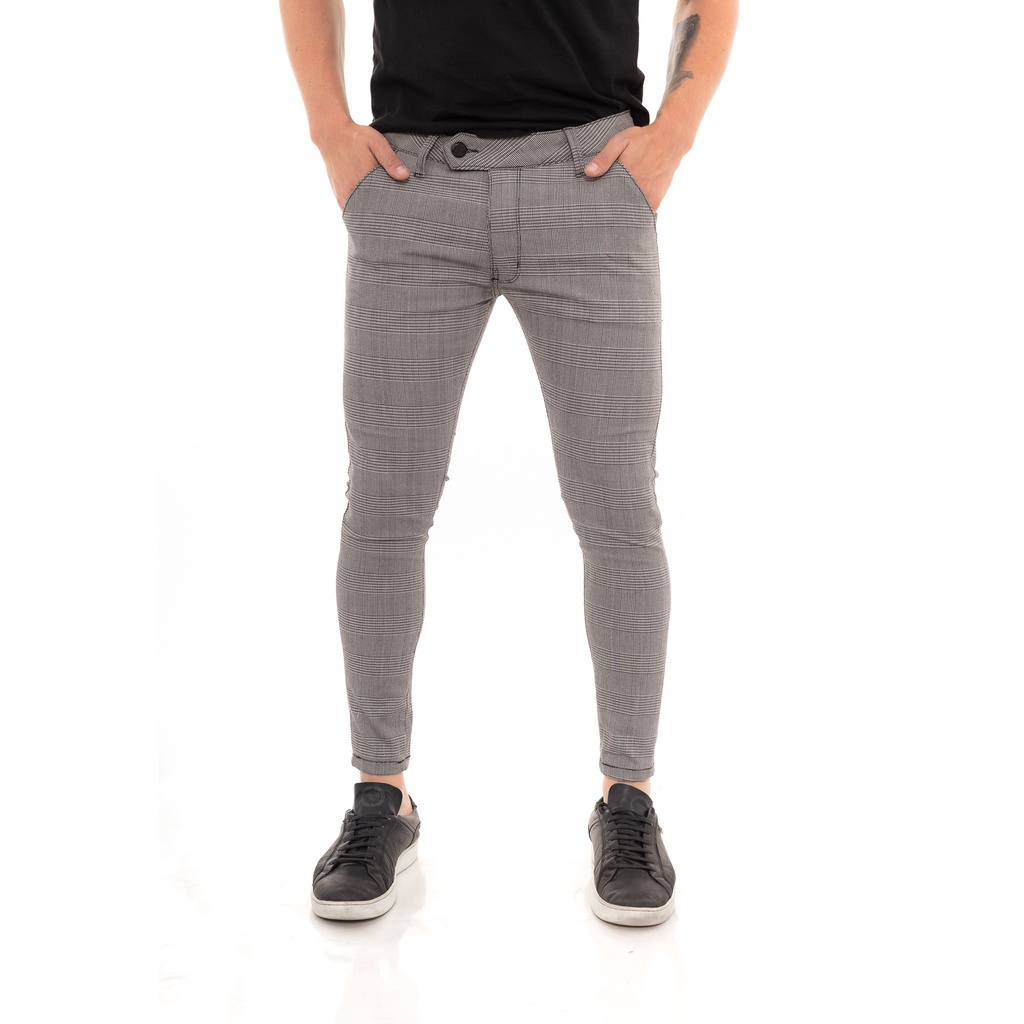 Calca best sale masculina cropped