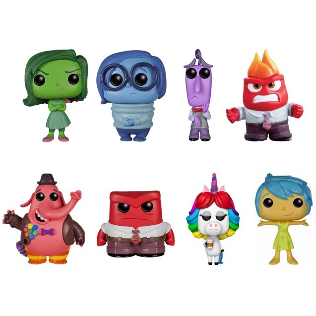 Imã de geladeira coleção Divertidamente