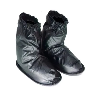 Polaina Galocha Bota Motoqueiro Capa de Chuva Impermeável Solado de Borracha Motoboy Moto P M G GG 37 38 39 40 41 42 43 44