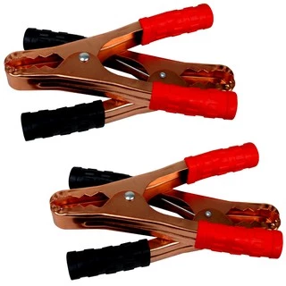 Kit 4 Garras Prendedor Jacare Cabo De Bateria Chupeta 500a