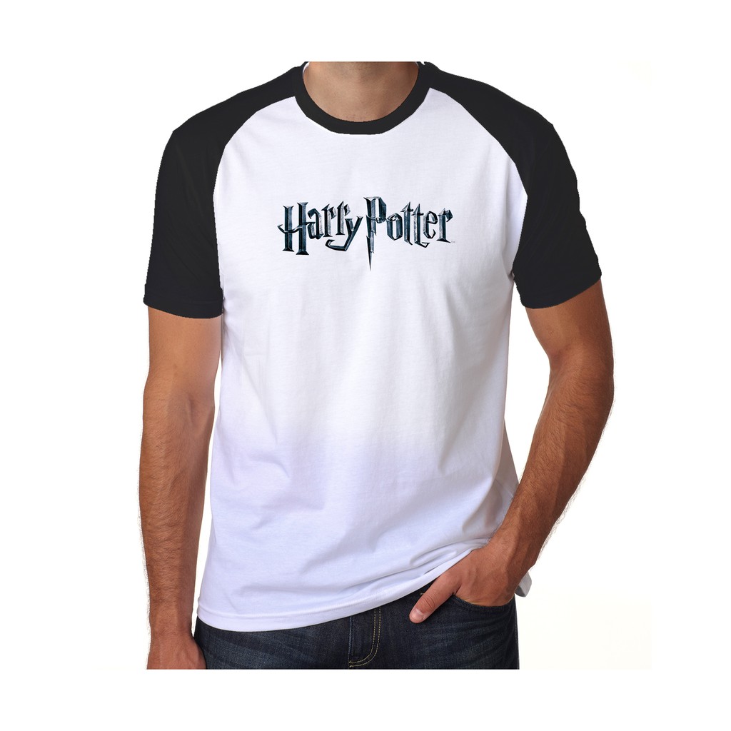 Camiseta Harry Potter Raglan Shopee Brasil